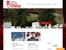 Tablet Screenshot of ajwrb.org